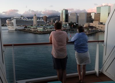 Departing Honolulu