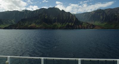 Cruising by the Napali Coast, Kauai