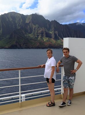 Cruising by the Napali Coast, Kauai