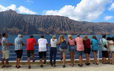 Cruising by the Napali Coast, Kauai