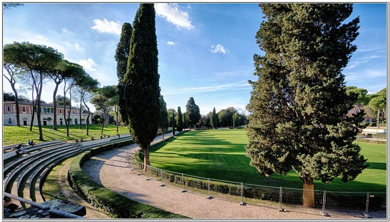 Piazza di Siena, Villa Borghese 02