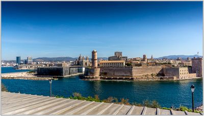 Fort de Saint Jean et Cathedral de la Major, Marseille