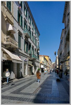 Rues piétonnes, coeur de Sanremo 1