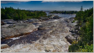 Chute du Grand Sault de la rivière au Tonnerre & Sheldrake