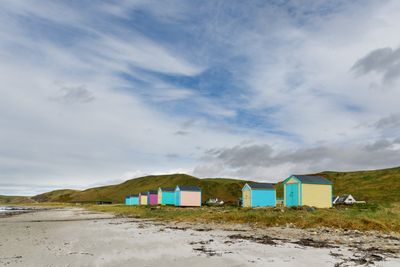 Beach Huts At Bellochantuy