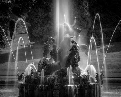 Slow Shutter Speed Fountain