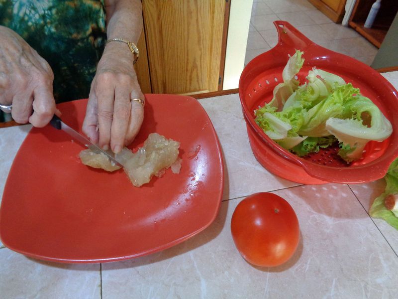 052 Later Preparing a Tasty Salad of Boiled Bull's Feet.jpg