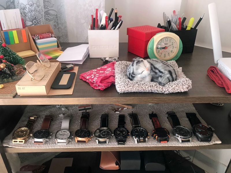 80 Along with His OCD Watches Laid Out.jpg