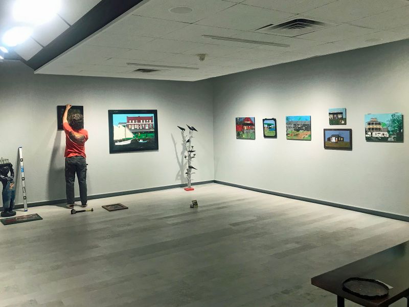 064 A Small Art Museum in the Carnegie Library in Meridian.jpg