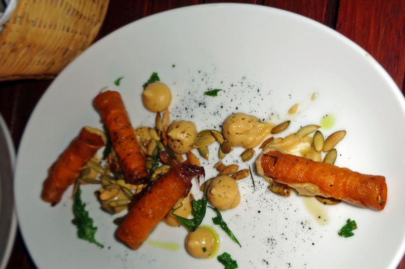 120 Rolled Squash Blossoms Wrapped in Sweet Potatoes and Plantain Puree.jpg