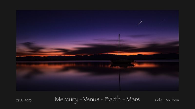 Mercury - Venus - Earth - Mars