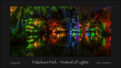 Pukekura Park - Festival of Lights
