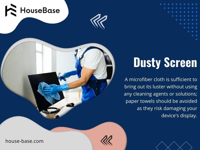 How to Clean Dusty Screen