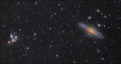 NGC 7331 & stephan's quintet