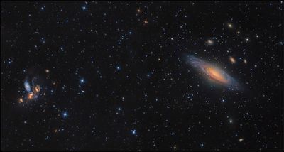 NGC 7331 & stephan's quintet
