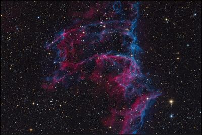 The Bat nebula in RGB.