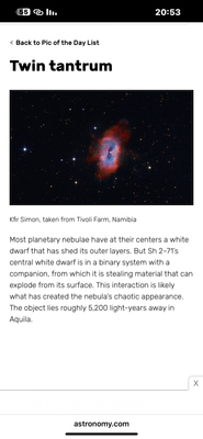 SH 71 Astronomy Magazine POD