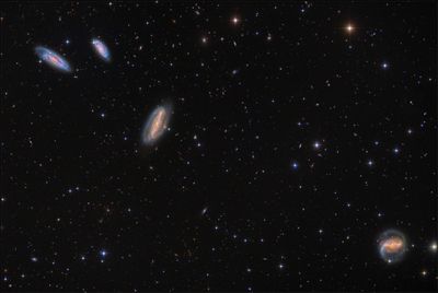 Grus Quartet  of Galaxies
