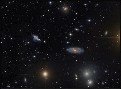 NGC 3312 & NGC 3314