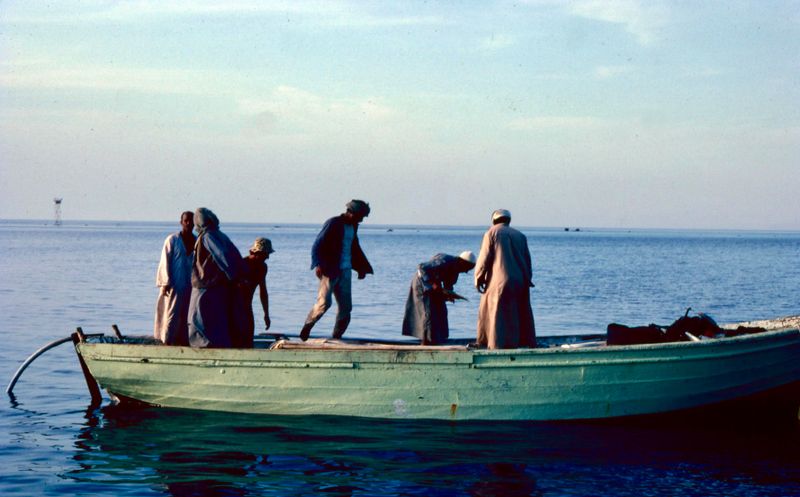 1977 Bedouing Fishermen telling us about the possible location of the Dunraven wreck 