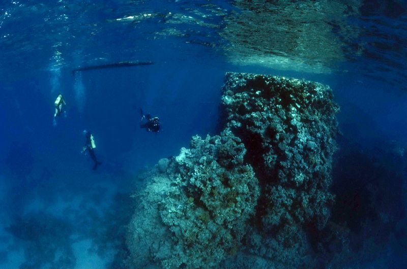 Temple dive site