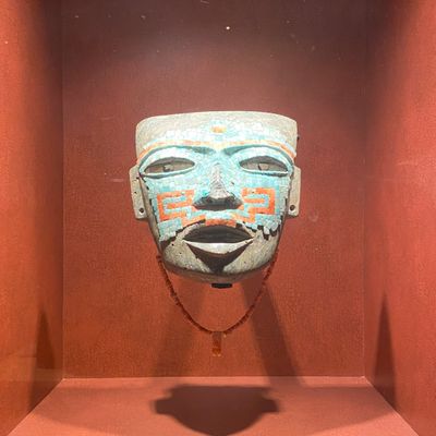 Mscara zapoteca del Dios Murcilago 