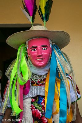 Maringuia dancer with pink face