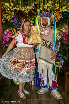 Dancers with the Niño Jesus in Corupo