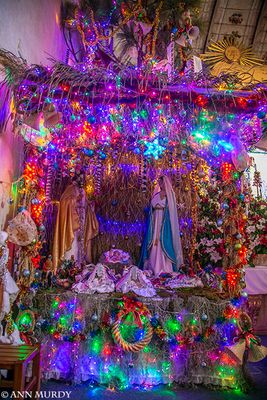 The nacimiento in Santa Maria Ajuno