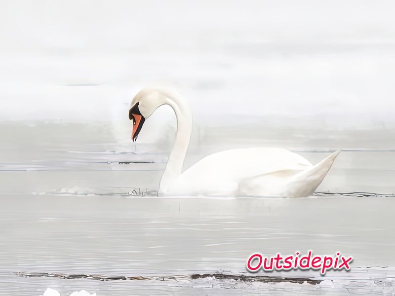 Knlsvan (Cygnus olor)