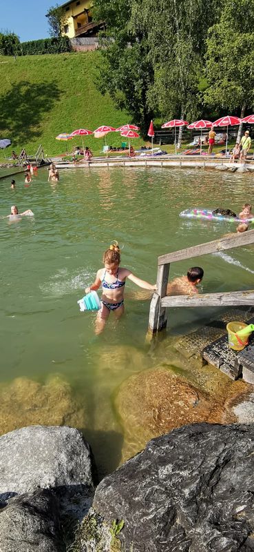 Baignade lac Klein Steg