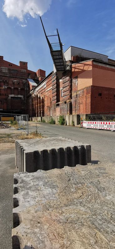 Vestige salle inachevée des congrès NSDAP