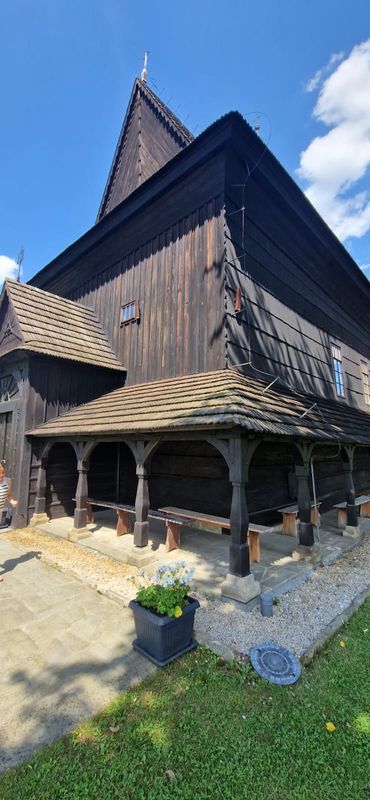 Eglise bois de la petite Pologne