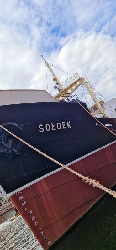 Gdansk - Musée maritime Soldek
