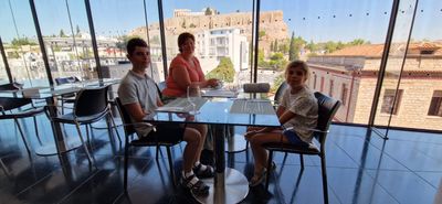 Athenes - Restaurant de Acropolis Museum
