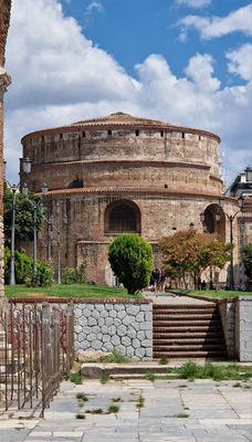 Thessalonique - Rotonde Agios Georgios et arc de Galère - Copie