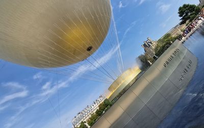 JO - Vasque Olympique - Jardin des Tuileries