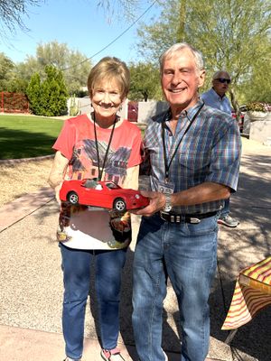 Judy (Williams) Panks & Chuck Flint arrived at the same time.