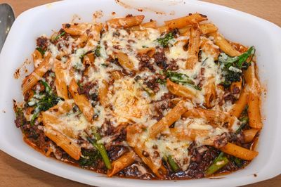 Beef, Broccoli and Pasta Bake