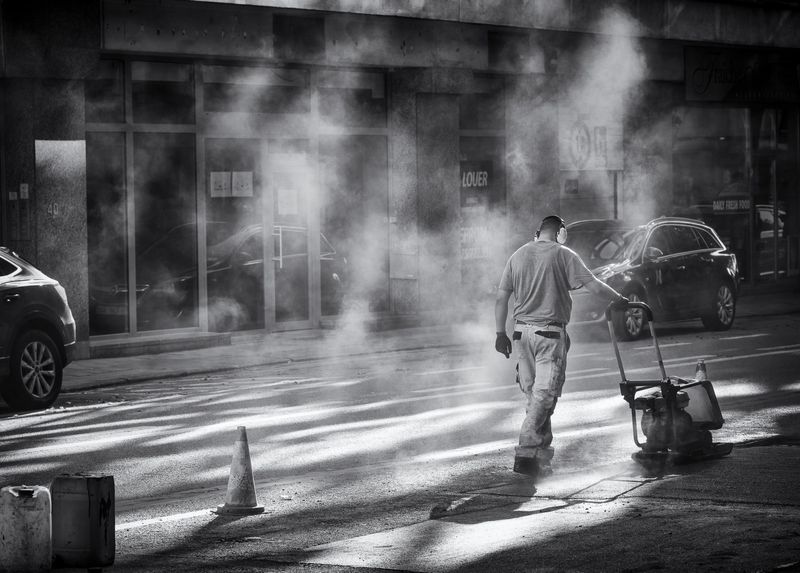 Road worker