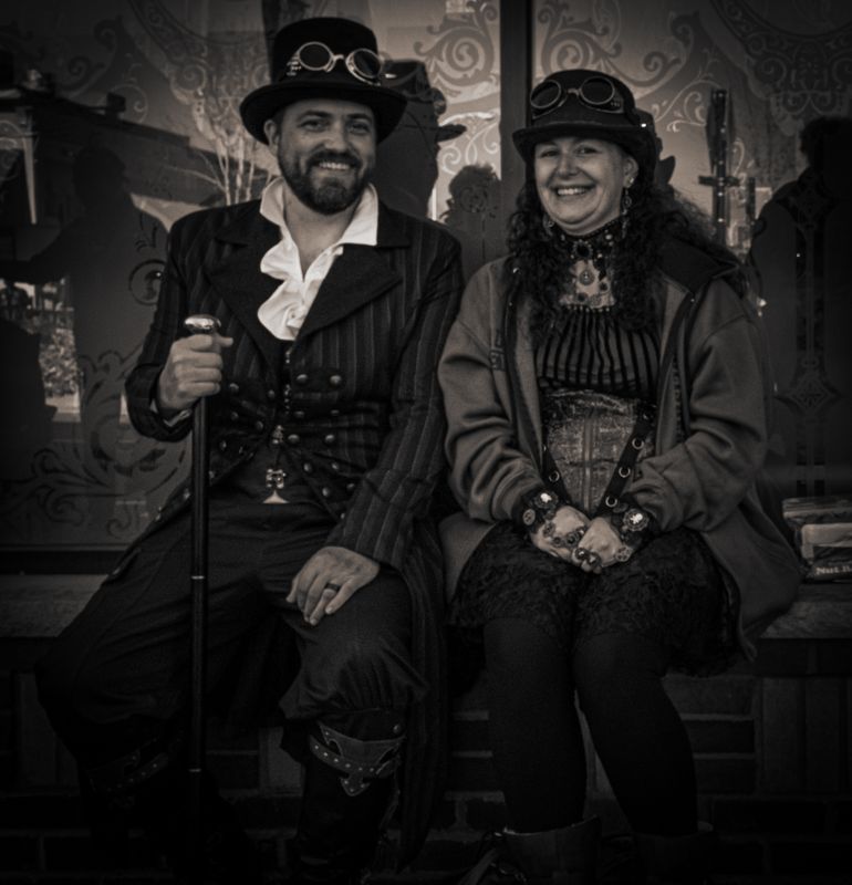 Steampunk Couple