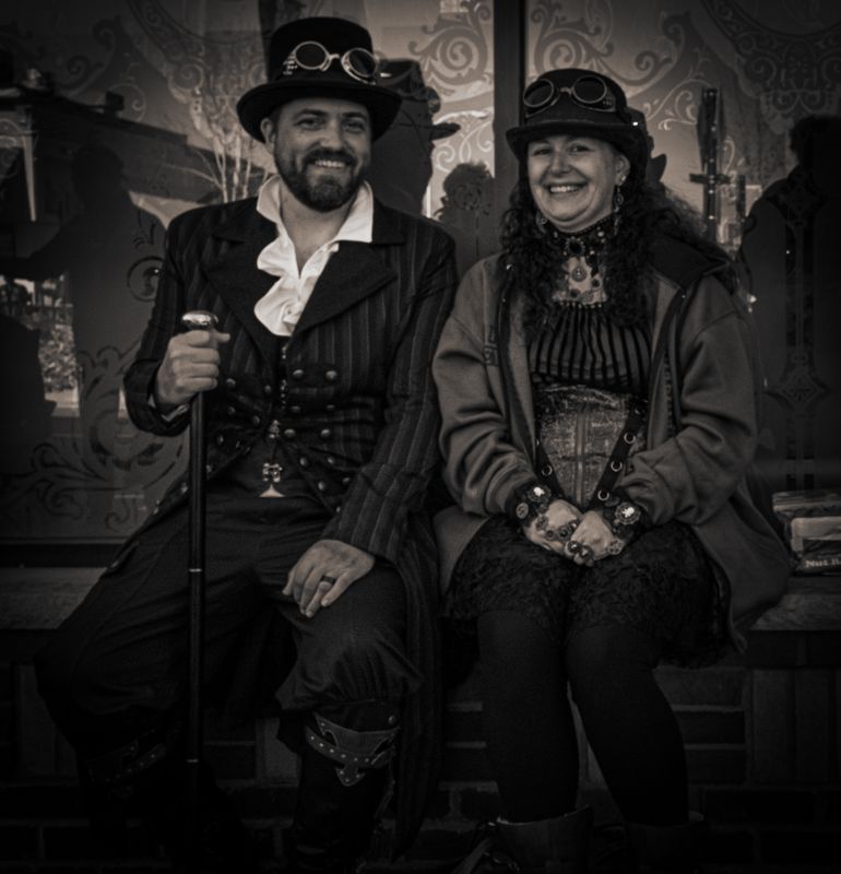 Steampunk Couple