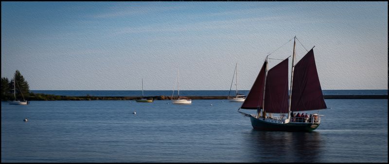 The Schooner Hjordis