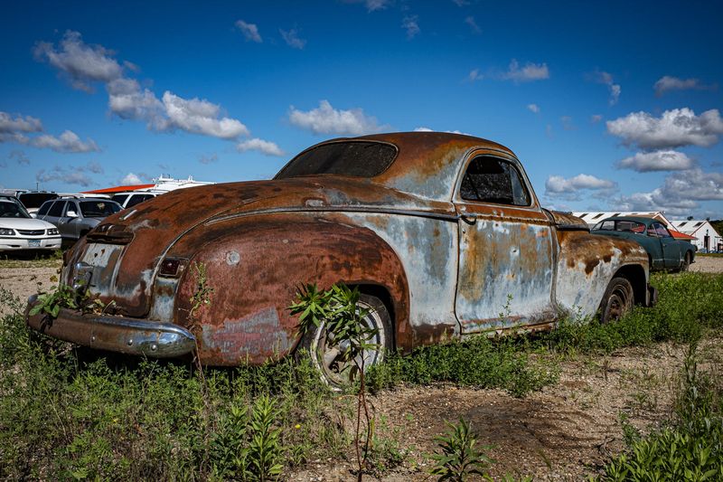 A 1946 Dodge Business Coupe