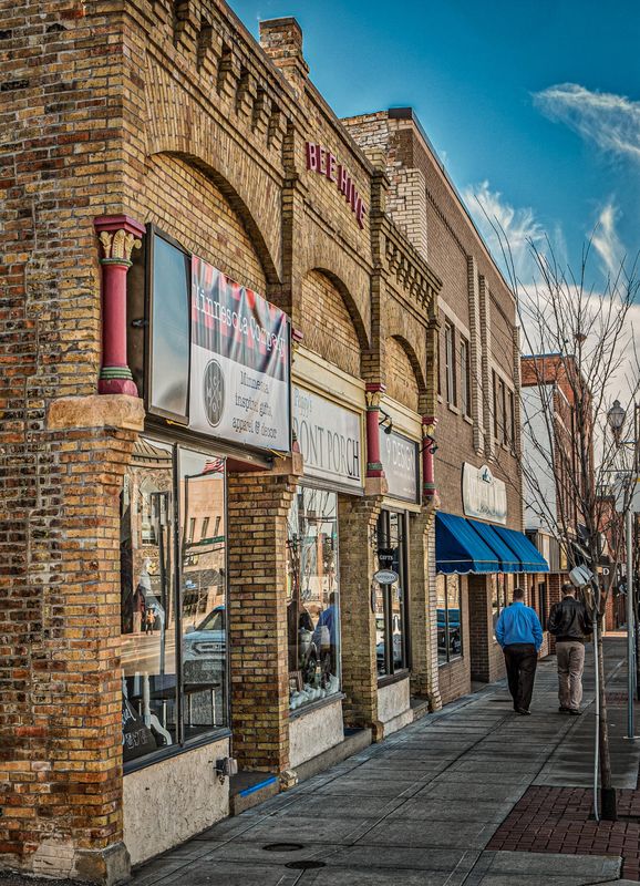 Another Sidewalk Scene