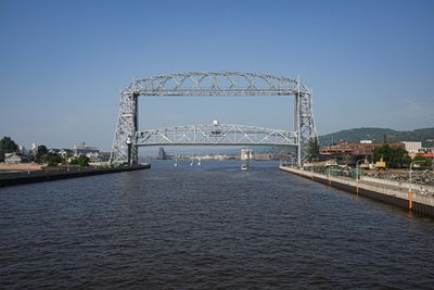 Entrance to the Duluth Harbor