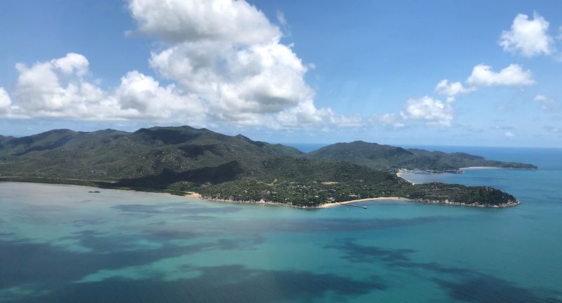 Magnetic Island from the air