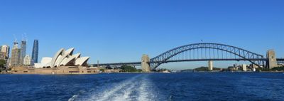 Sydney Opera House and Sydney Harbour Bridge
