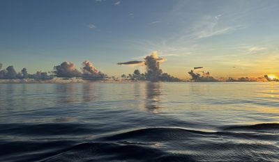 Sunset, Sorol Atoll, Micronesia