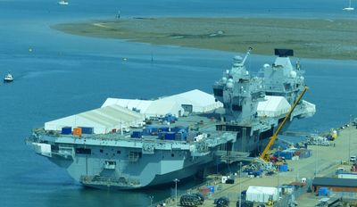 HMS Prince of Wales, Portsmouth, England